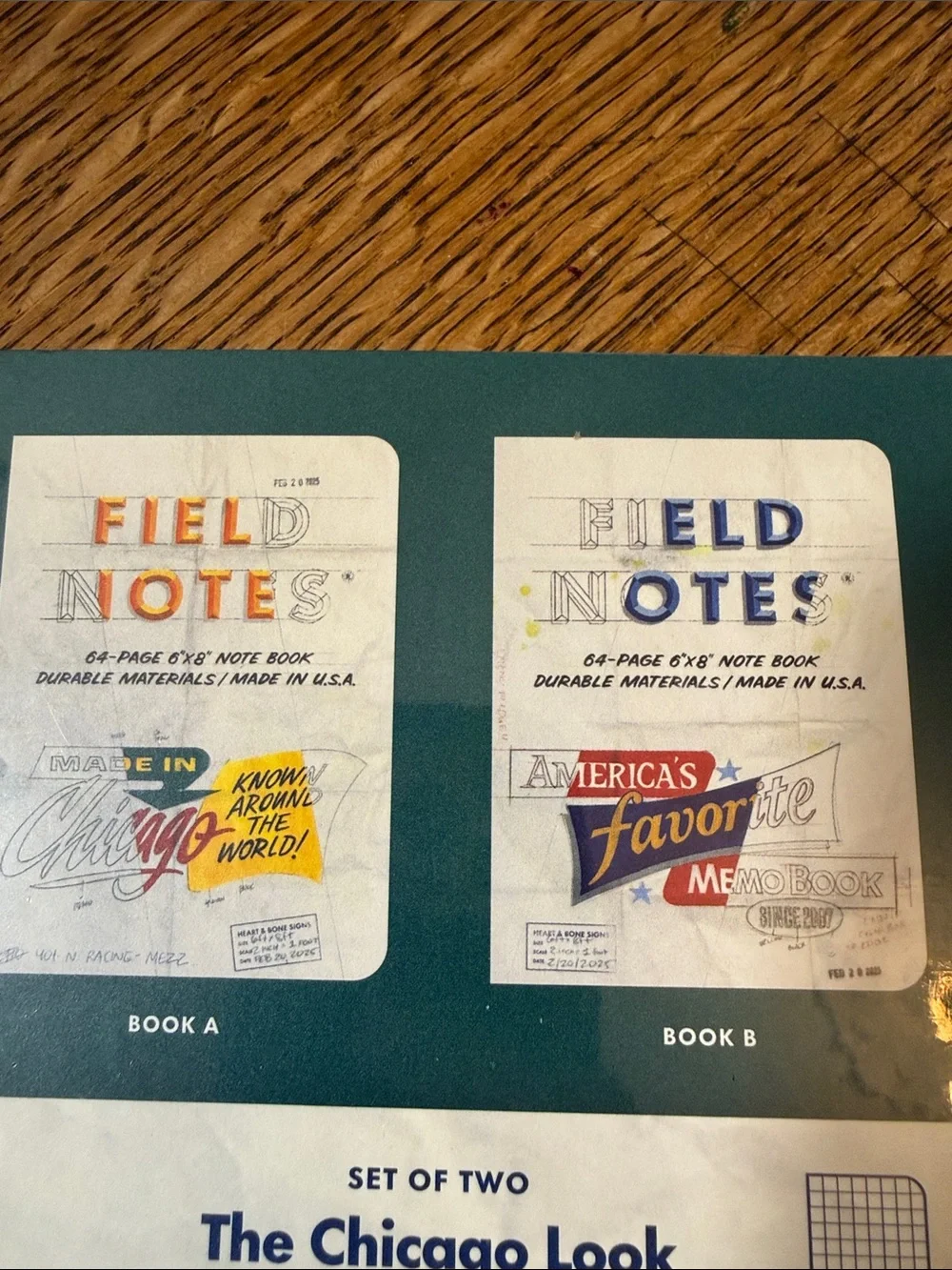 Field Notes 64-Page Notebook - limited edition Made in Chicago theme